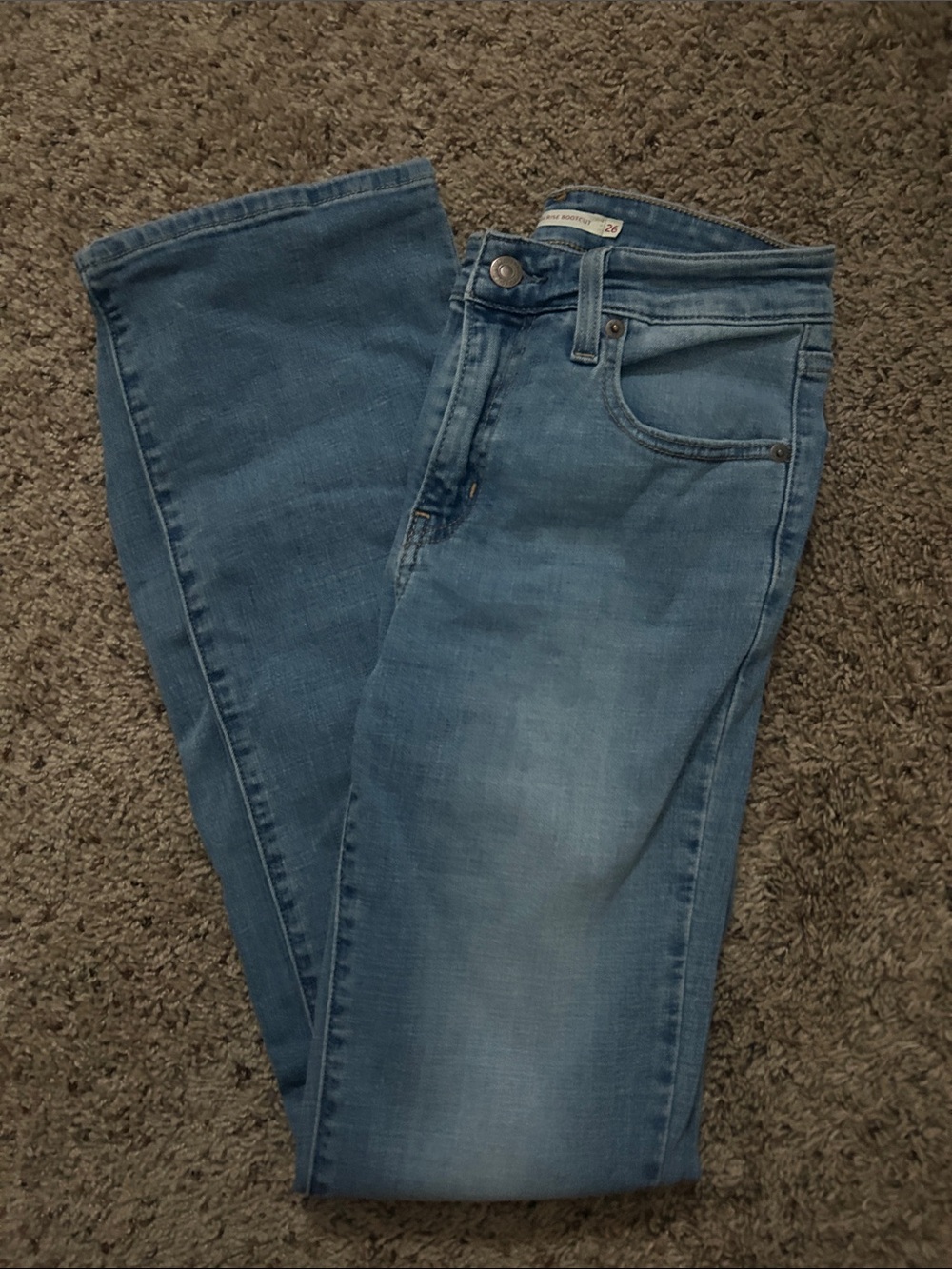 Levi's Light Blue Boot Cut Jeans